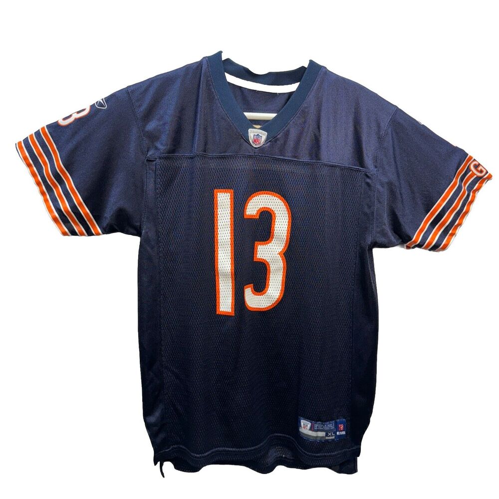 Vintage Chicago Bears Johnny Knox NFL Reebok On The Field Jersey Youth XL #13